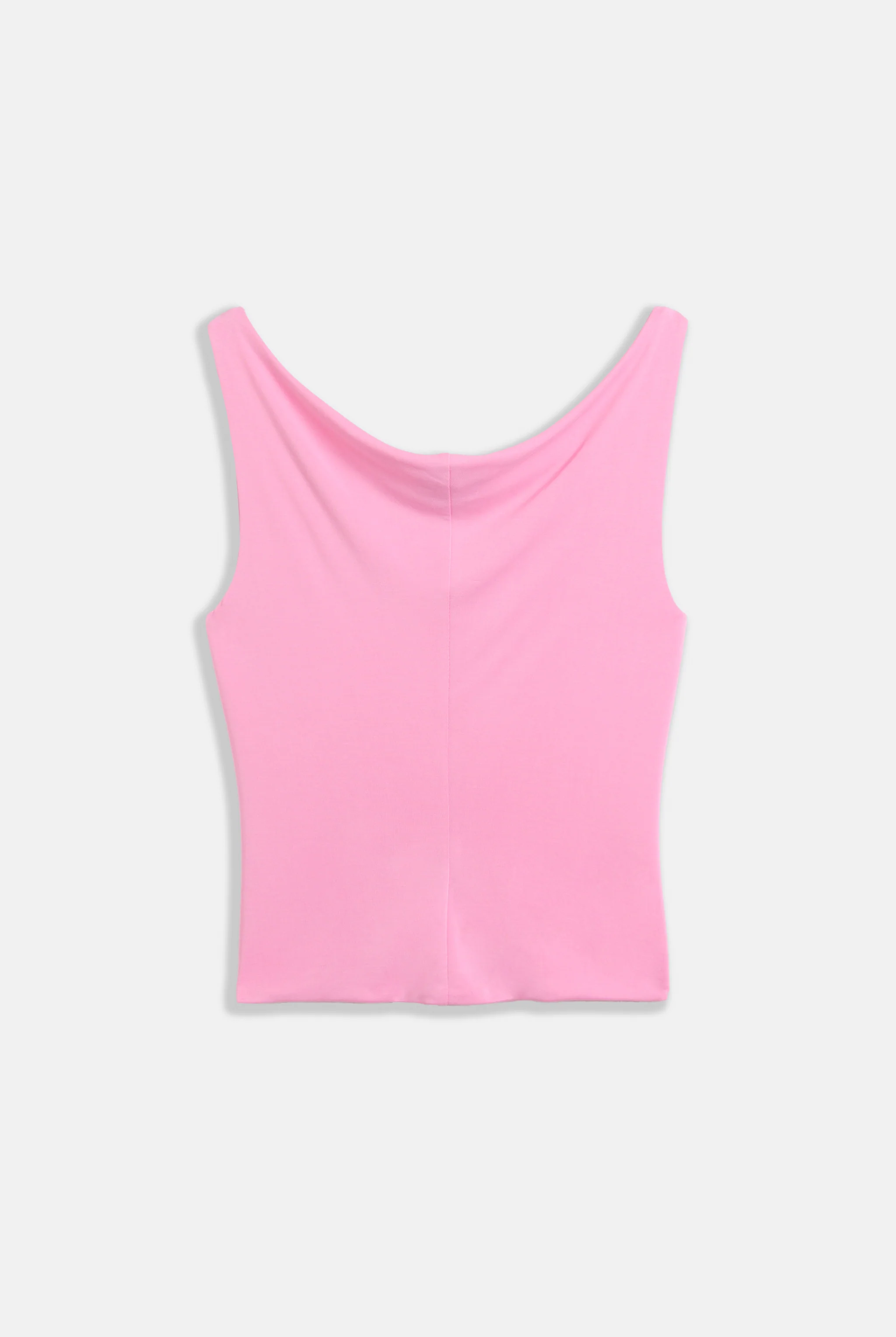 COTTON CANDY OUTLINE DIAMANTÉ DRAPE TOP - Image 4