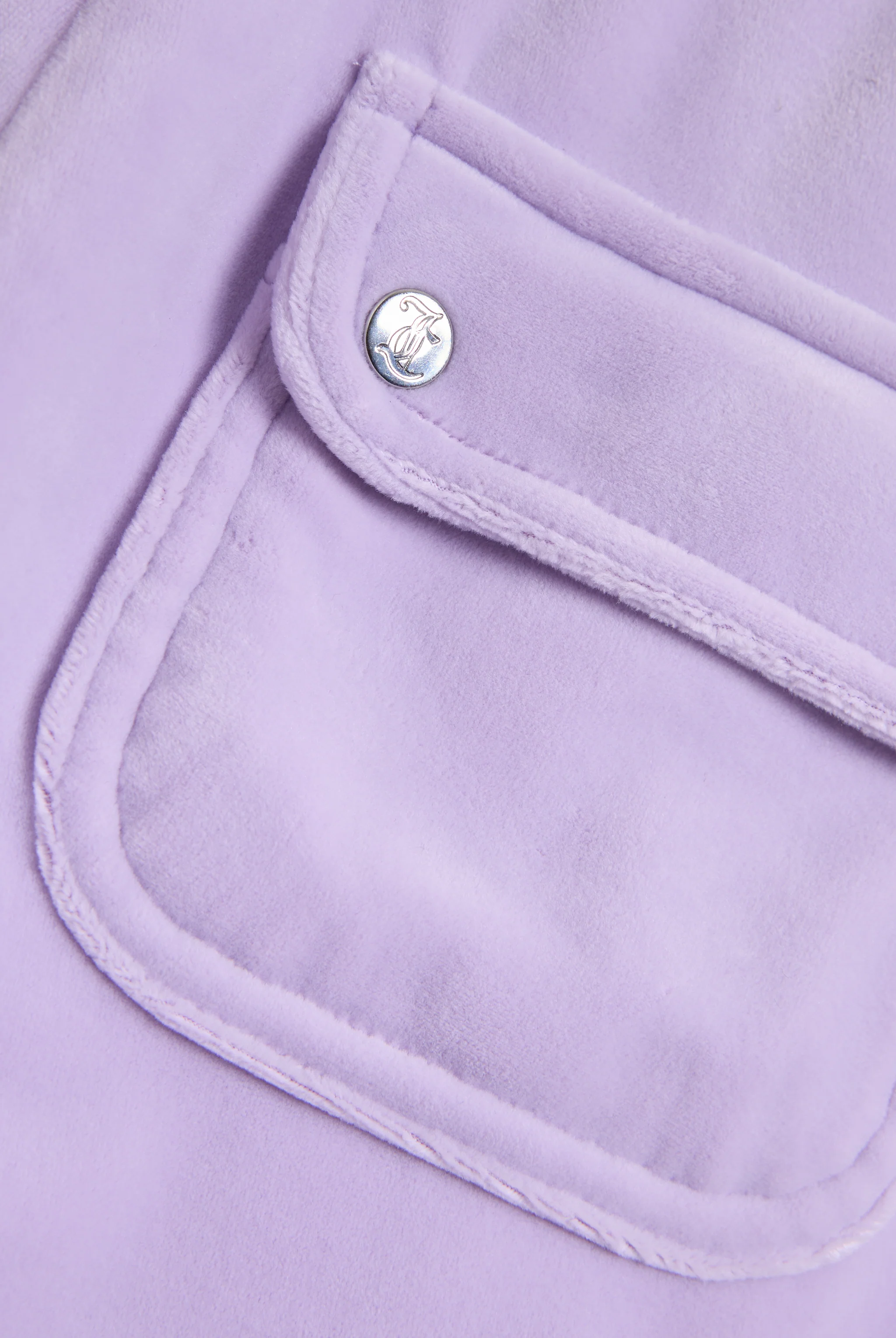 PASTEL LILAC LOW RISE FLARE CLASSIC VELOUR TRACK PANT - Image 9