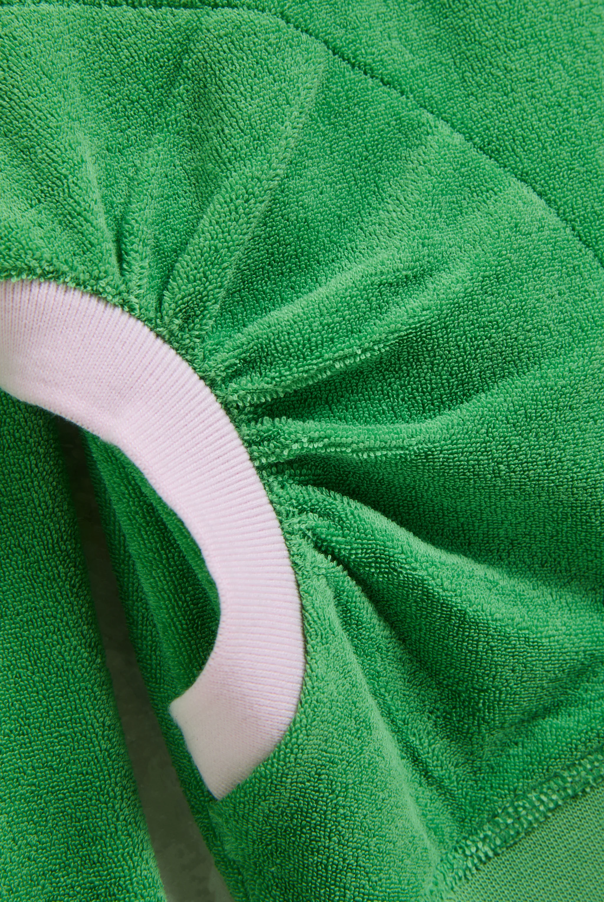 PEPPERMINT APPLIQUE TERRY SHRUNKEN HOODIE - Image 7