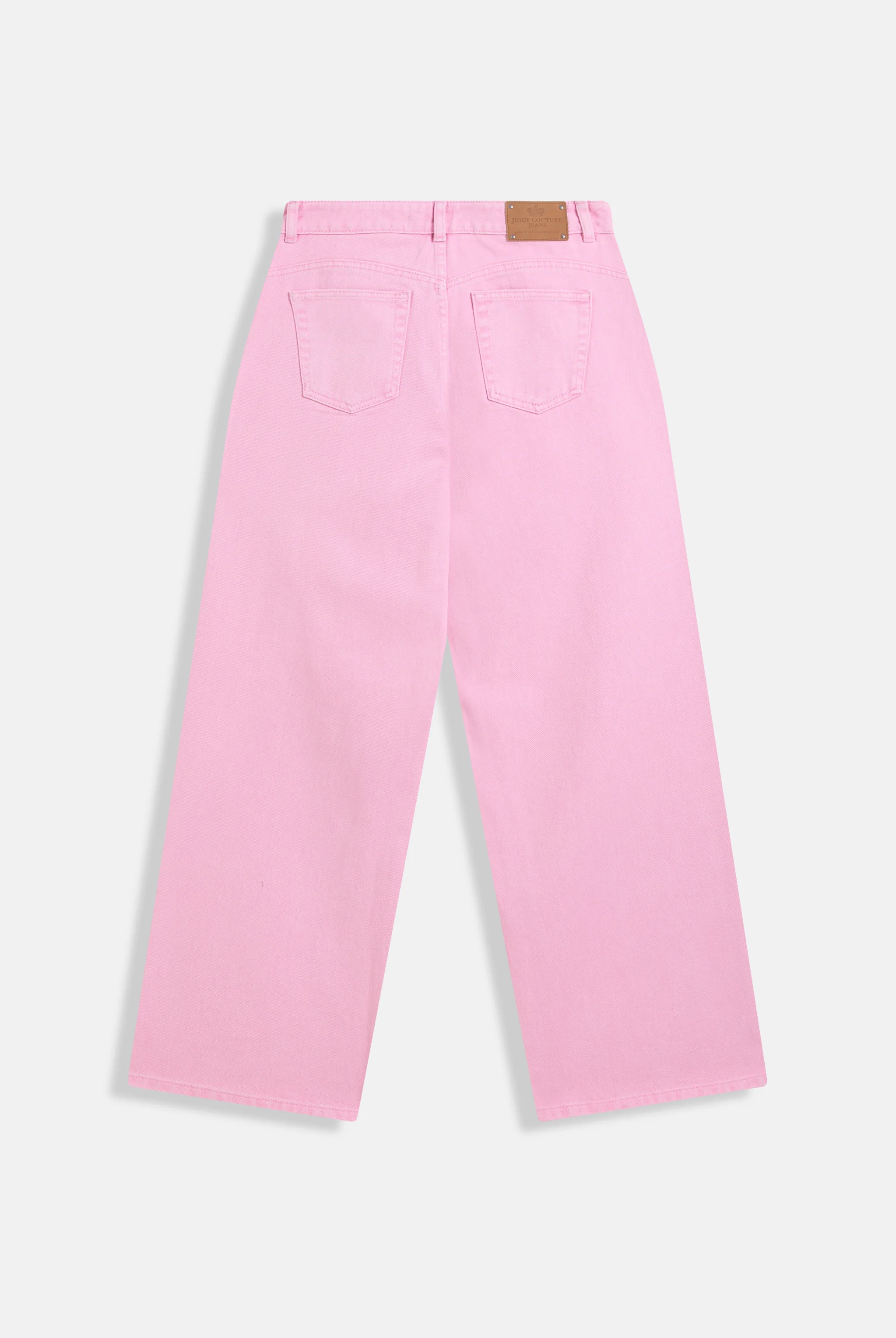 PINK WASH DIAMANTÉ WIDE LEG JEANS - Image 8