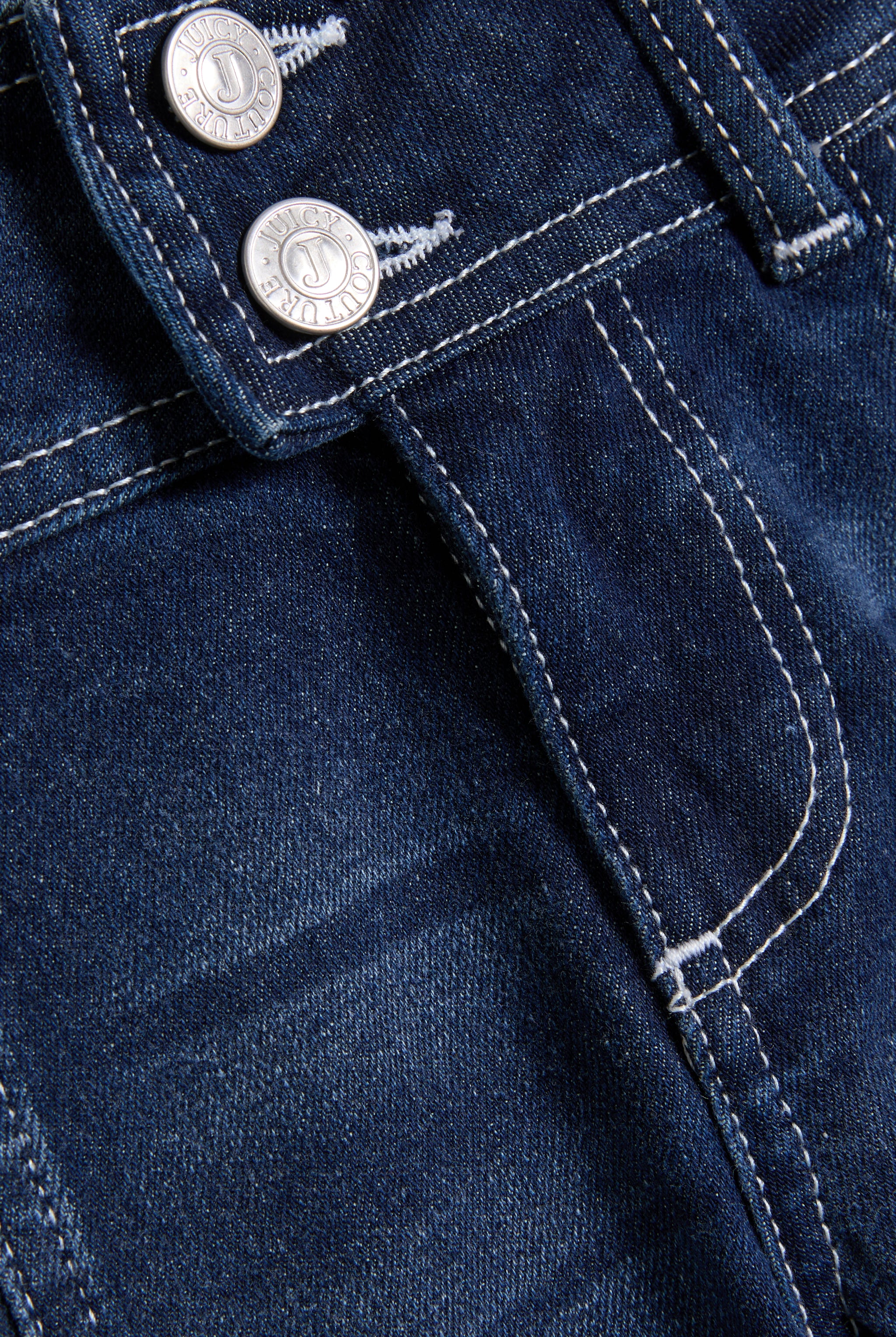 MID WASH LOW RISE FLARE EMBROIDERED JEANS - Image 11