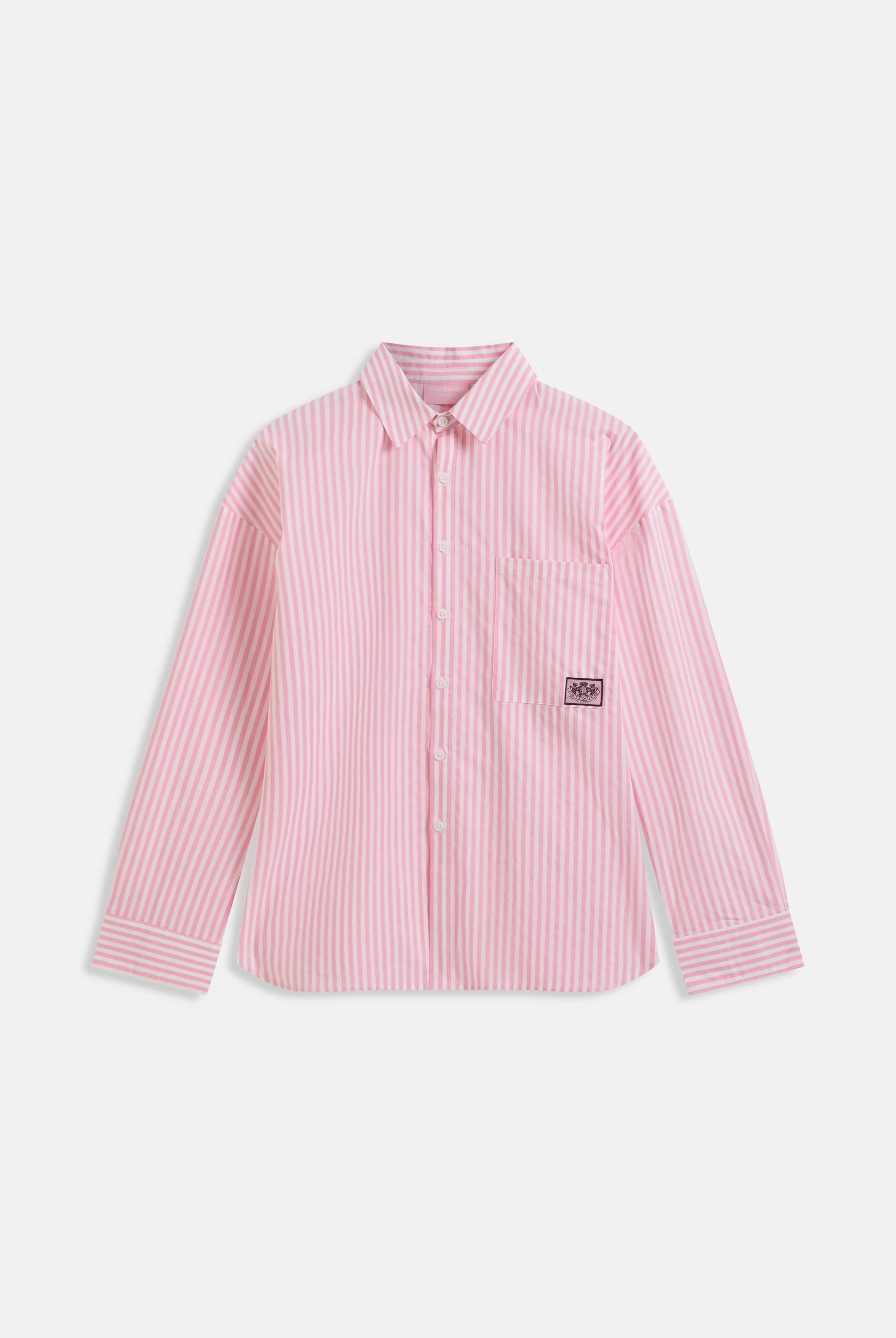 STRIPE LOUNGEWEAR OVERSIZED SHIRT - Image 3
