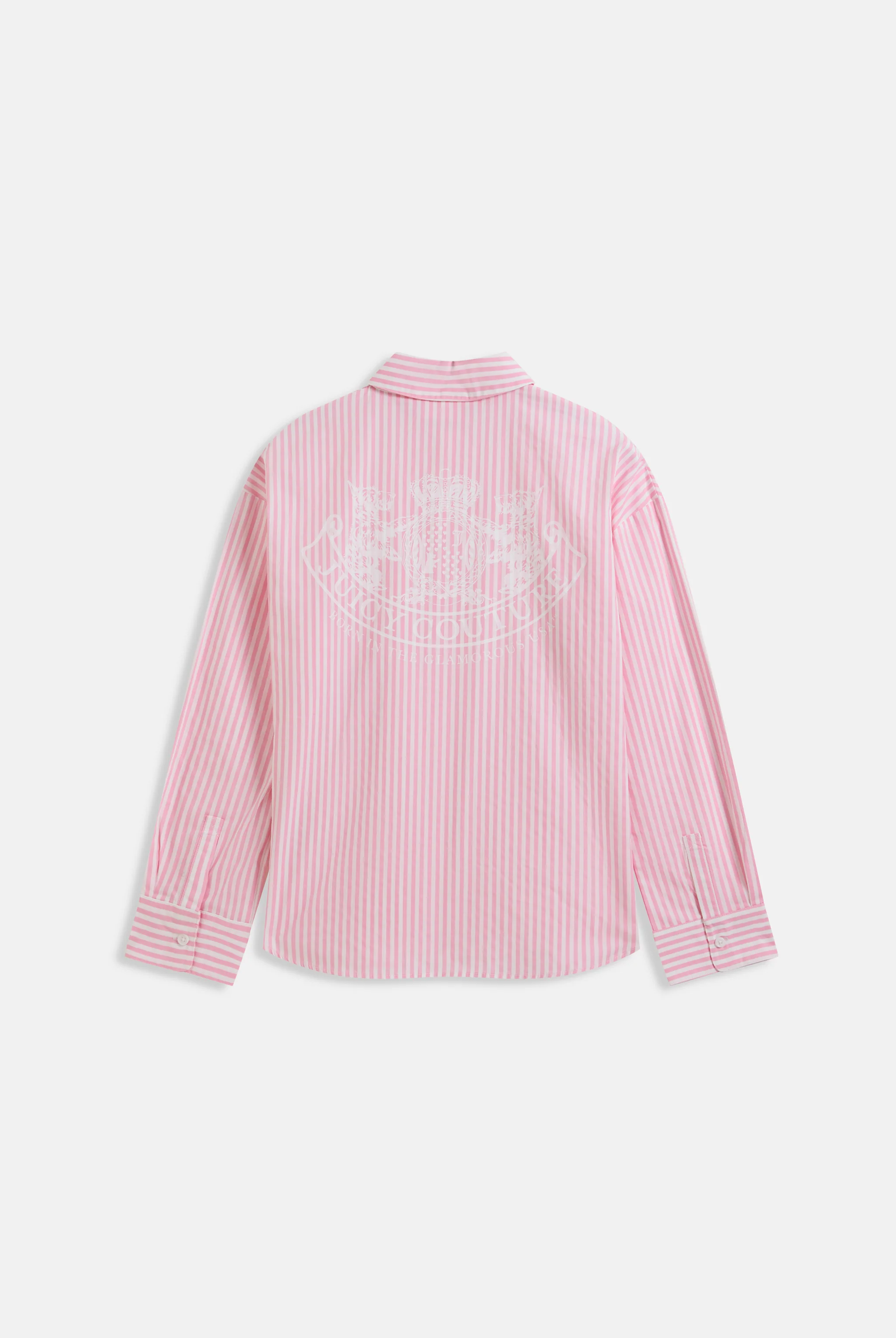 STRIPE LOUNGEWEAR OVERSIZED SHIRT - Image 9