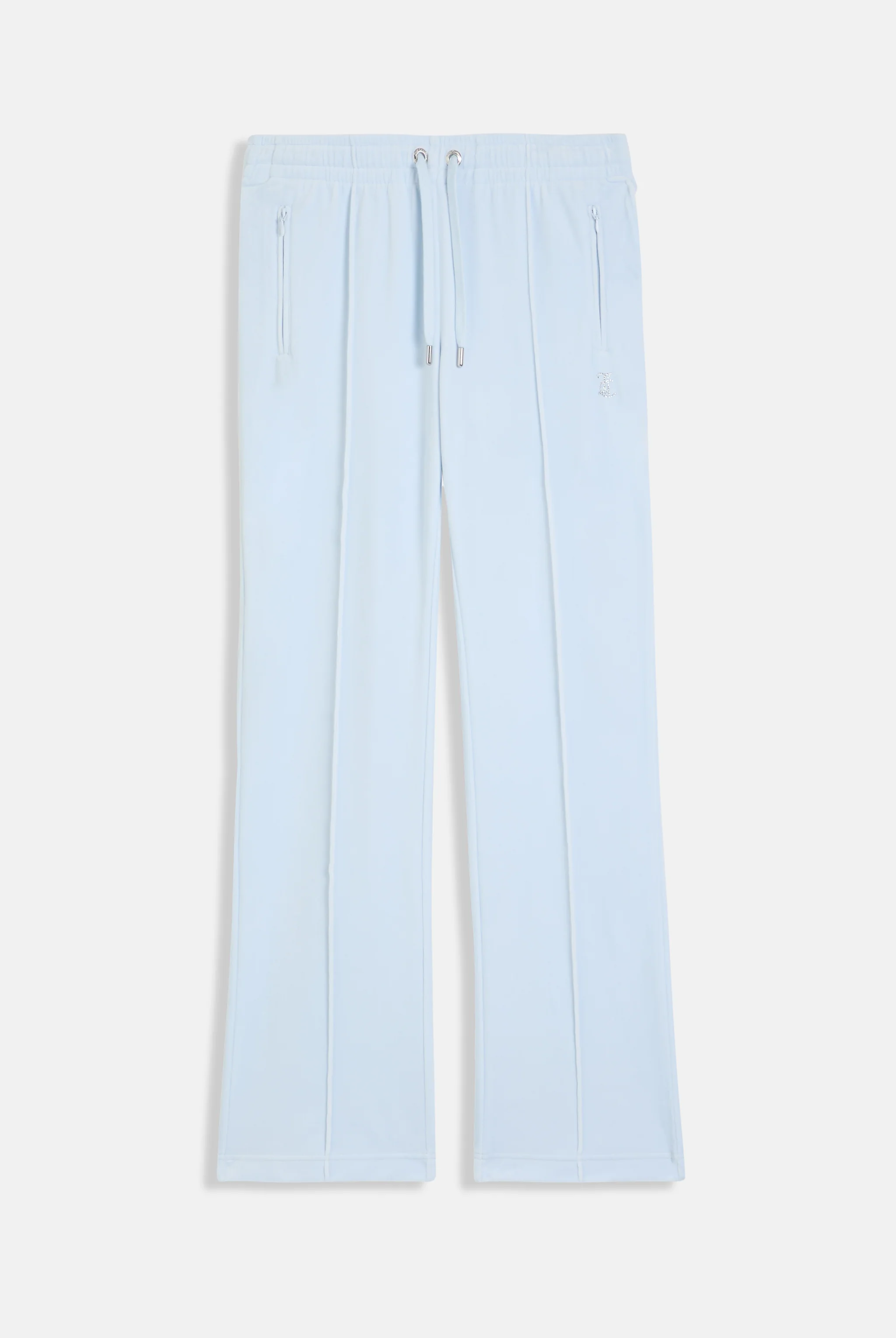 NANTUCKET BREEZE VELOUR OUTLINE DIAMANTÉ TRACKSUIT BOTTOM - Image 4