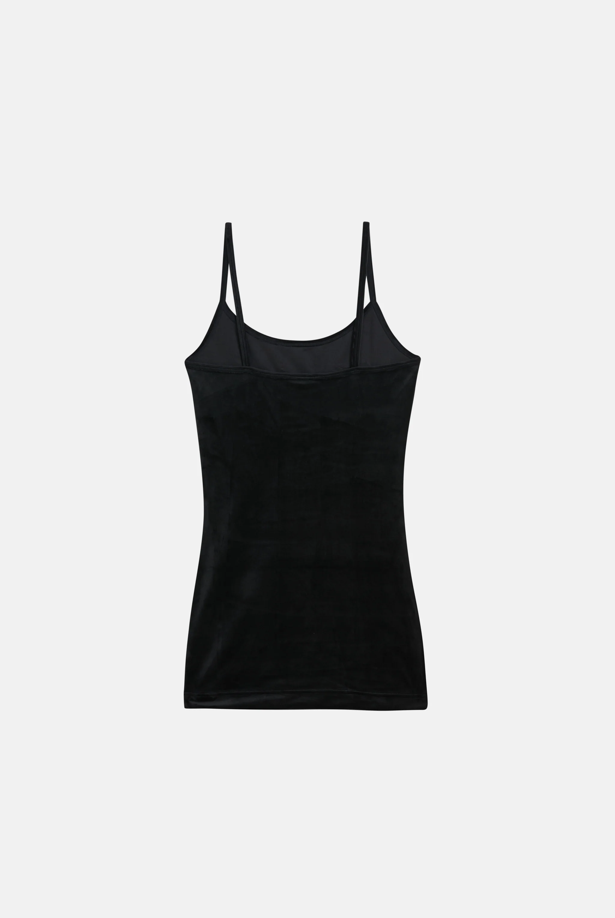 BLACK DIAMANTÉ VELOUR STRAPPY DRESS - Image 7