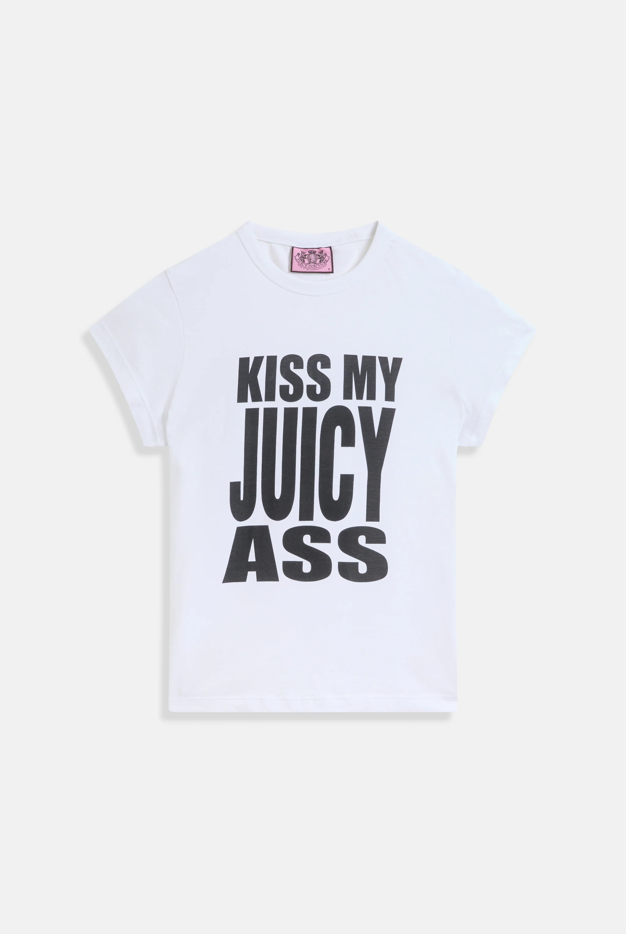 WHITE THE ICONS | WHITE KISS MY JUICY TEE - Image 3